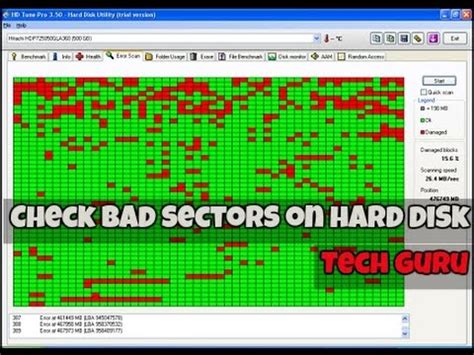 hard drive test for bad sectors|check drive for bad sectors.